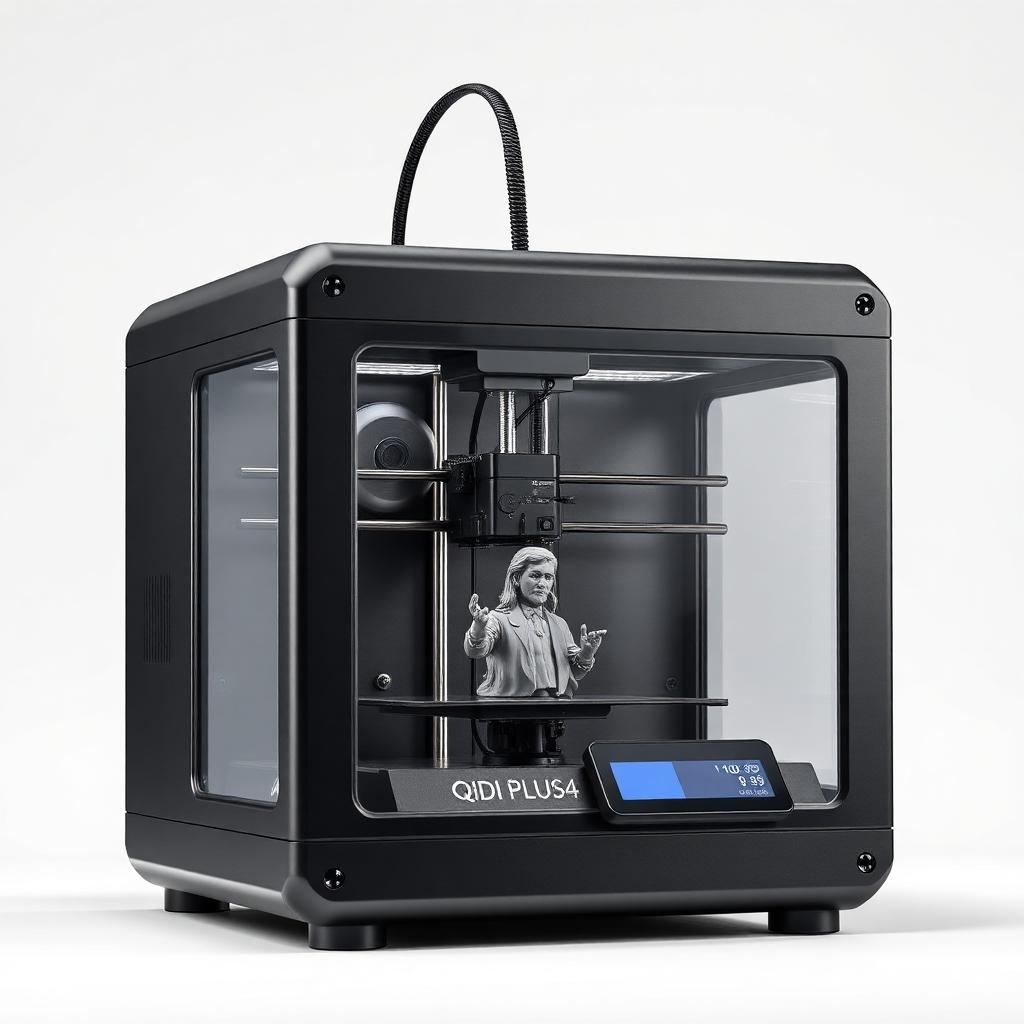 QIDI PLUS4 gesloten 3D printer met touchscreen