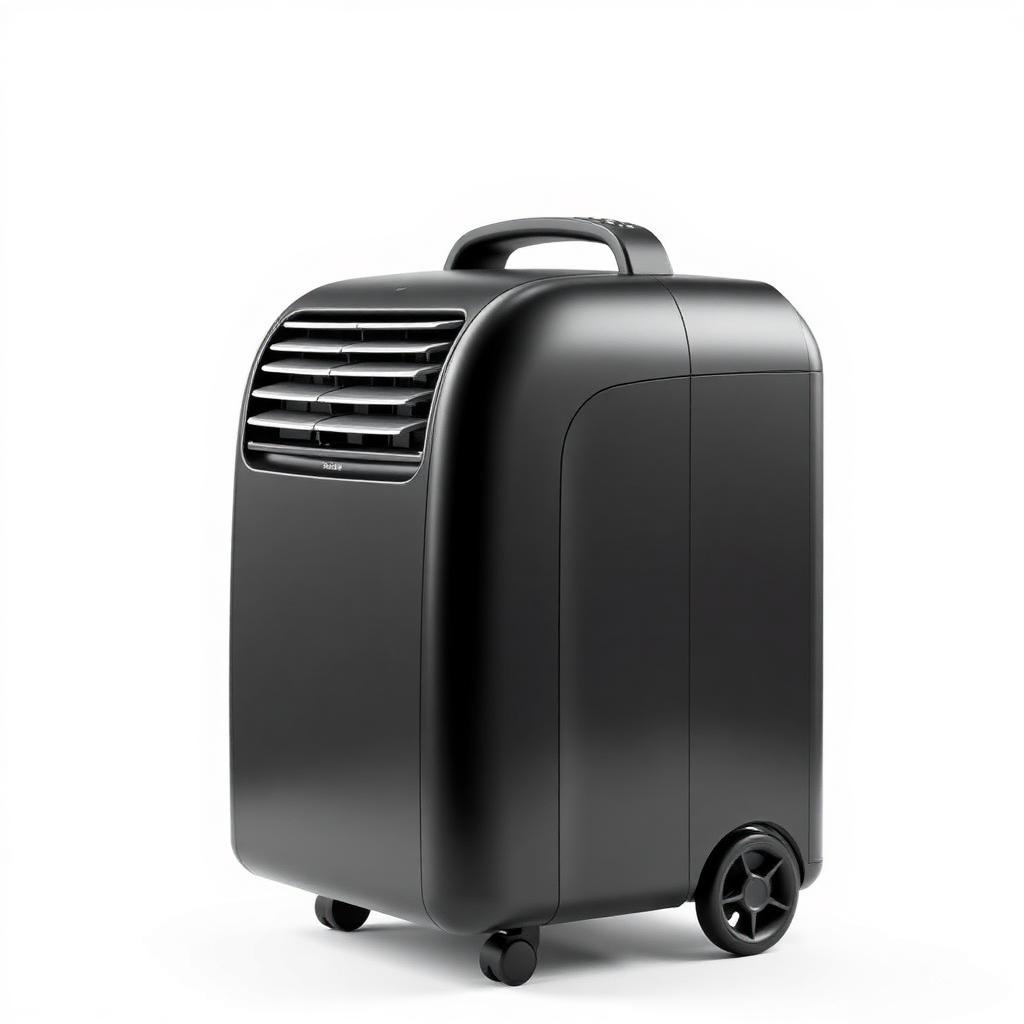 Compacte Mobiele Airco met Trolley Wielen 10.000 BTU
