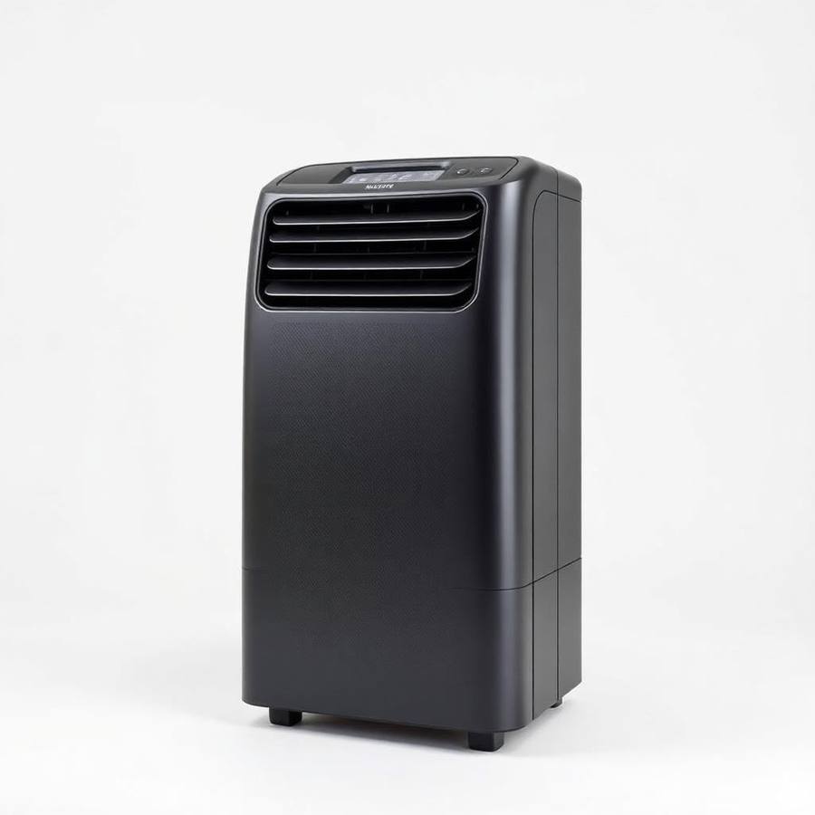 Industriële Tower Airco 14.000 BTU – Charcoal Mesh