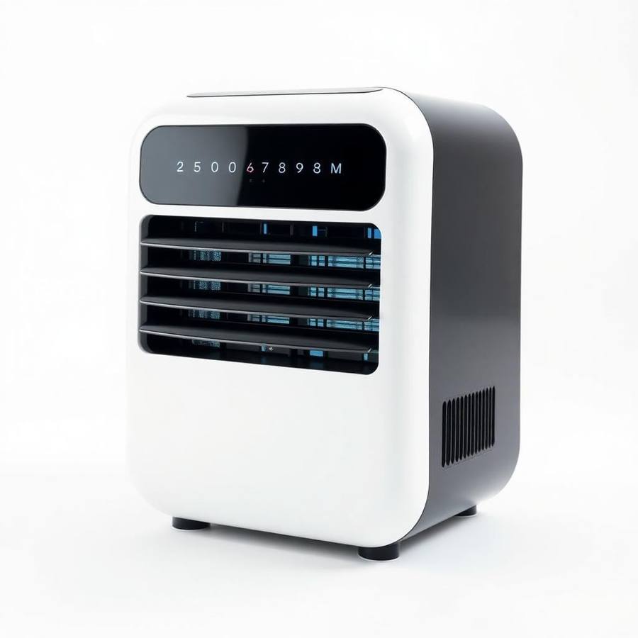 Cubieke Designer Mini Airco 9.000 BTU – Smart Display