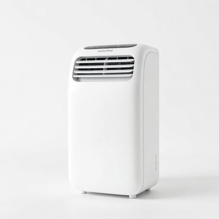 Minimalistische Scandinavische Mobiele Airco 10.000 BTU