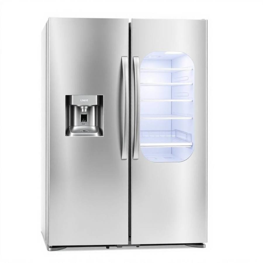 French Door Amerikaanse Koelkast met Water- en IJsdispenser – Premium No-Frost Model voor Grote Gezinnen