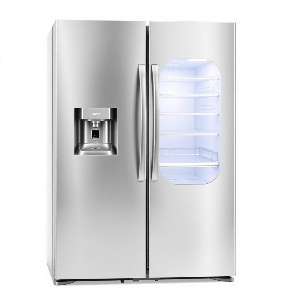 French Door Amerikaanse Koelkast met Water- en IJsdispenser – Premium No-Frost Model voor Grote Gezinnen