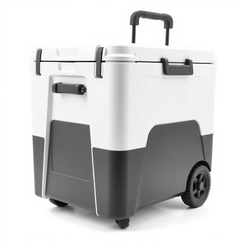 Grote Compressor Koelbox op Wielen - Koelvriescombinatie voor Lange Trips