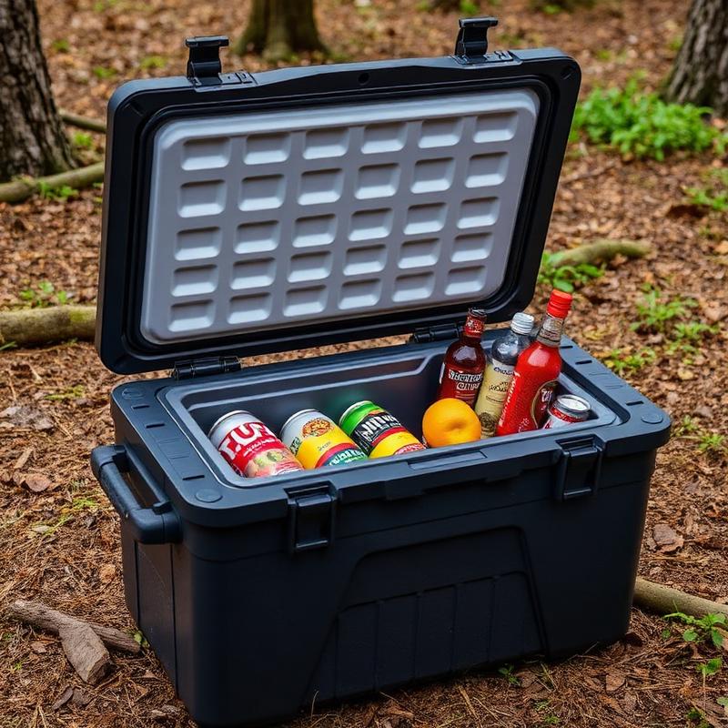 Robuuste Outdoor Compressor Koelbox - Stevige Koelbox voor Avontuur
