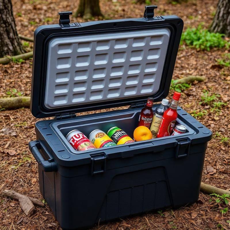 Robuuste Outdoor Compressor Koelbox - Stevige Koelbox voor Avontuur