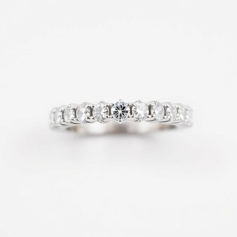 Diamanten Alliance Ring - Platina Eternity Band Vol Diamanten