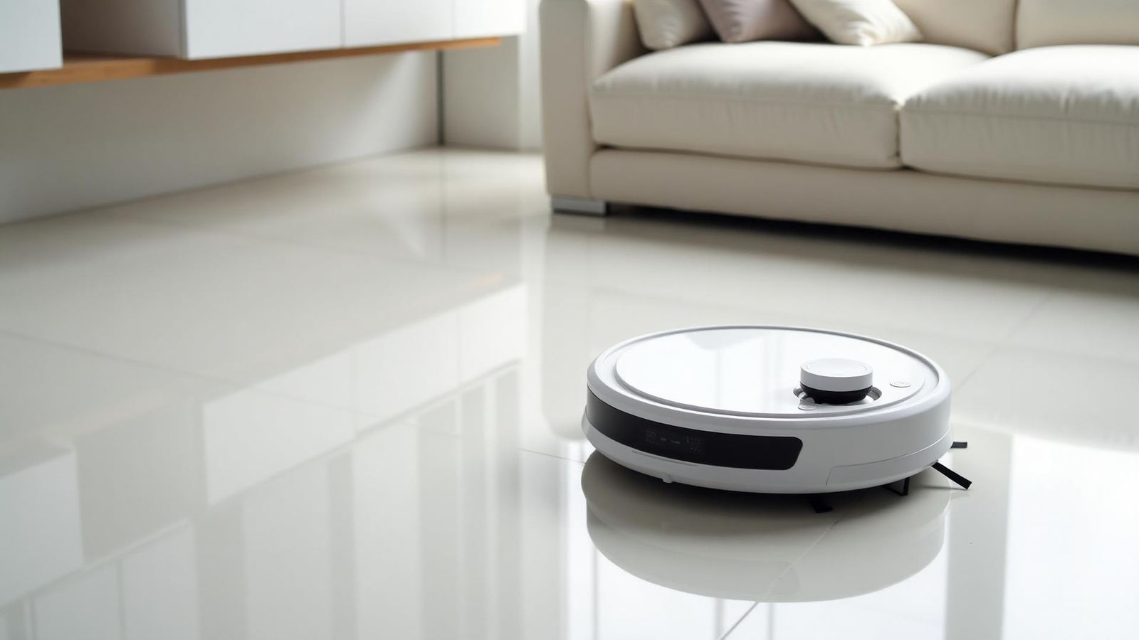 DREAME X40 Ultra Complete Robotstofzuiger in moderne woonkamer