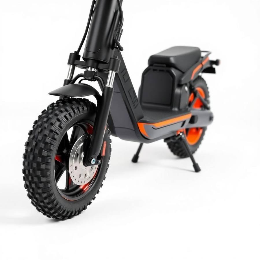 Off-road Elektrische Step met Brede Banden - Krachtige Terreinstep