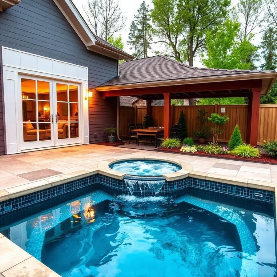 Inground Integrated Spool – Spa & Mini-Pool