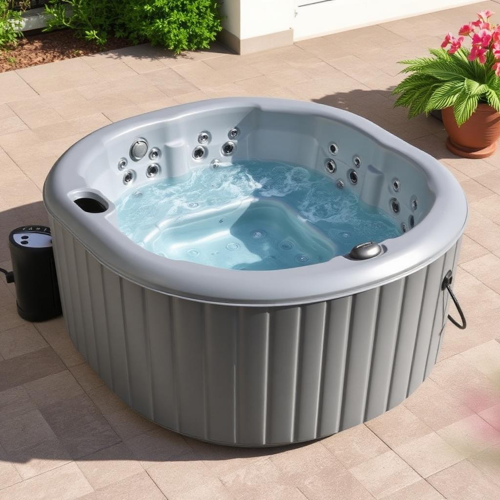 Compacte 4-Persoons Plug-and-Play Spa