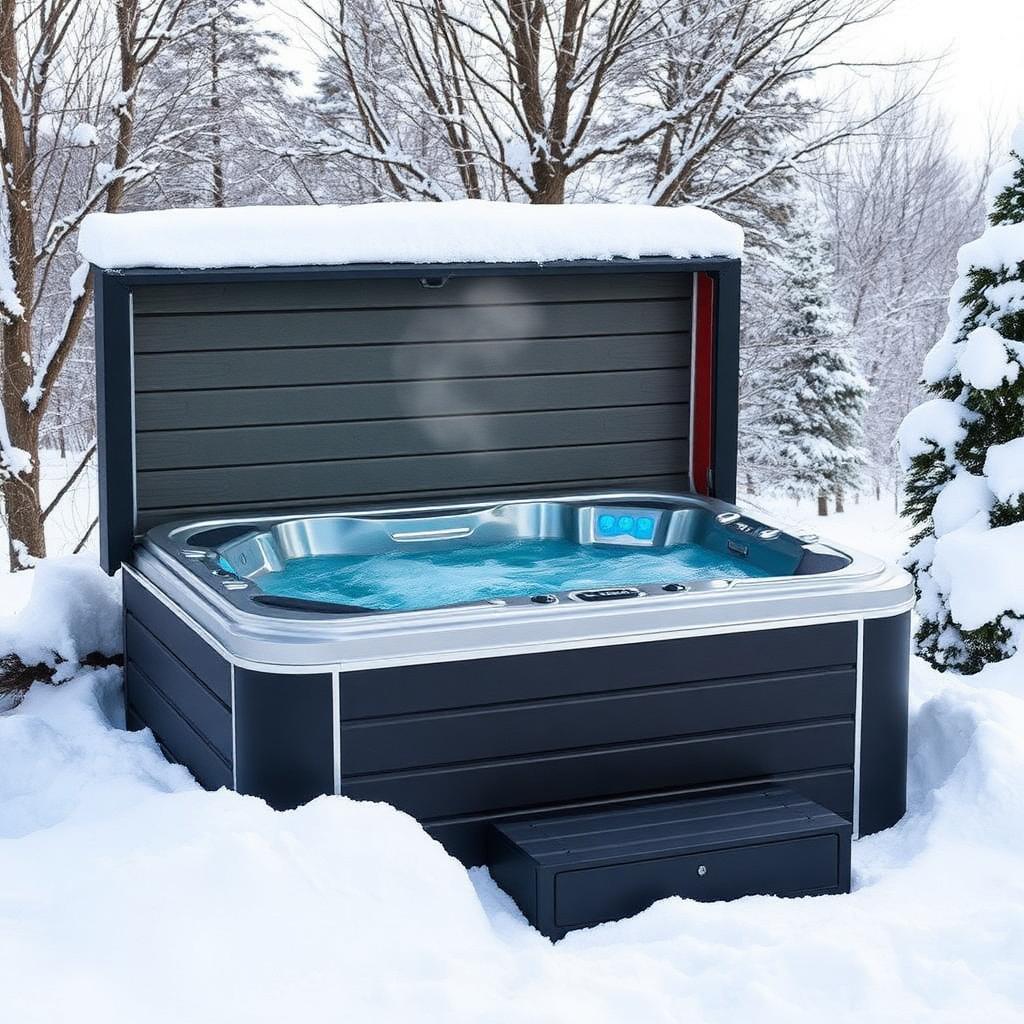 All-Season Hot Tub – Arctic Insulation 7-Persoons