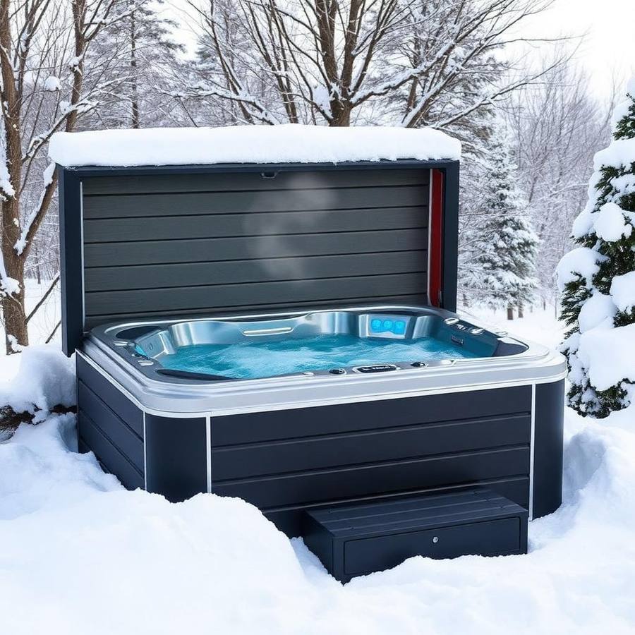 All-Season Hot Tub – Arctic Insulation 7-Persoons