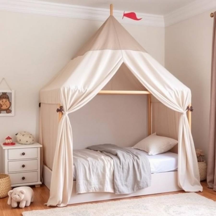 Kinderhuisbed met Lade — Montessori Huisbed met Praktische Opbergruimte