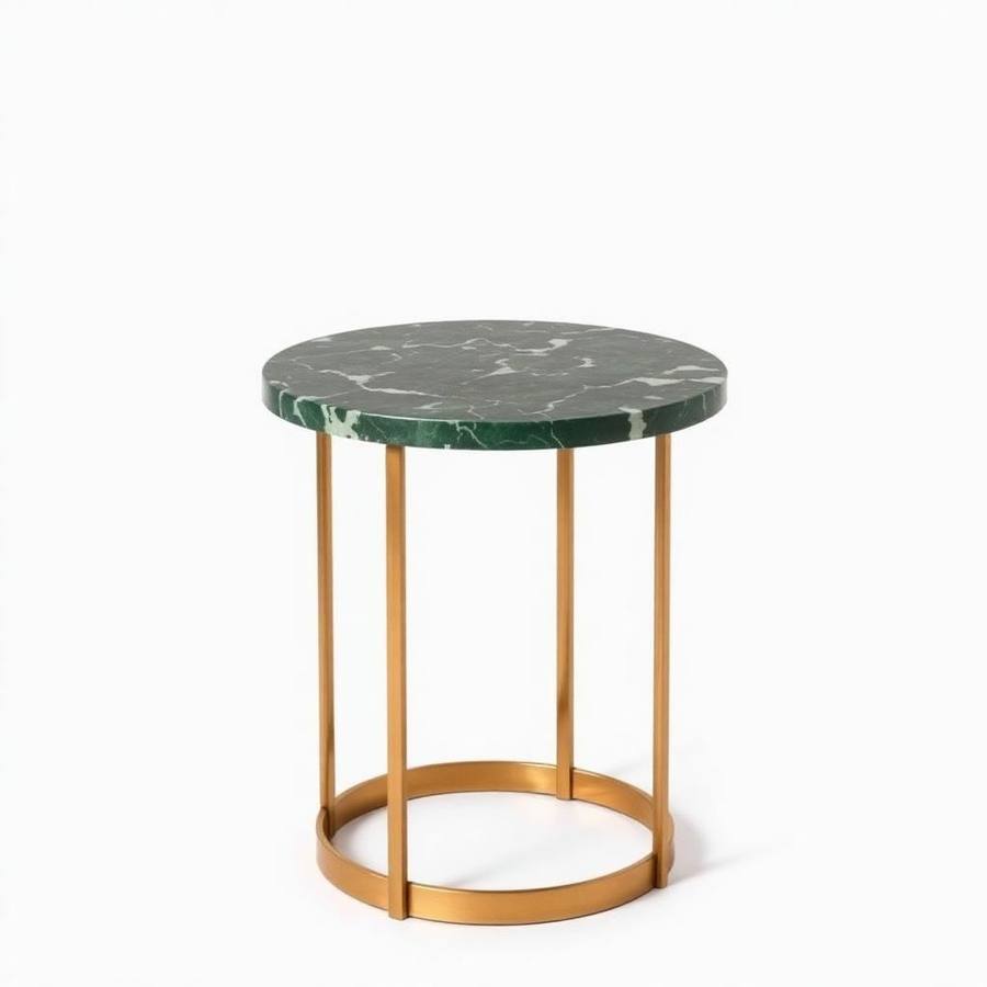 Marmeren Salontafel met Opbergruimte — Koffietafel met Lade en Onderblad