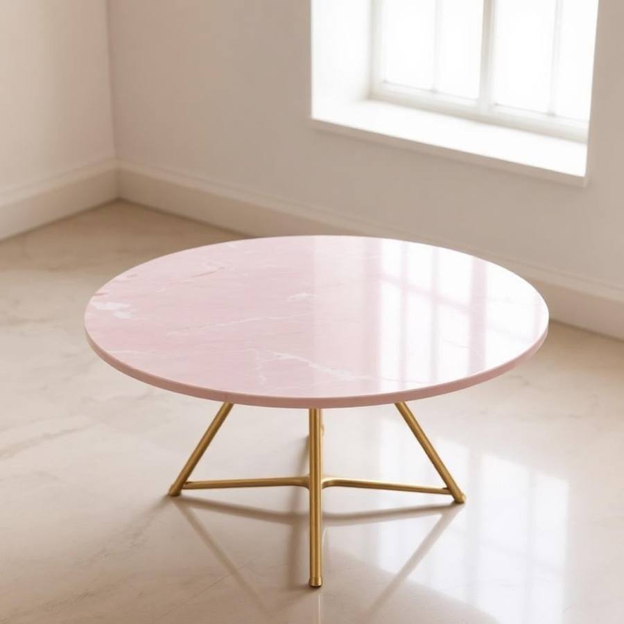 Marmerlook Salontafel Onderhoudsvriendelijk — Betaalbare Koffietafel met Marmer Effect