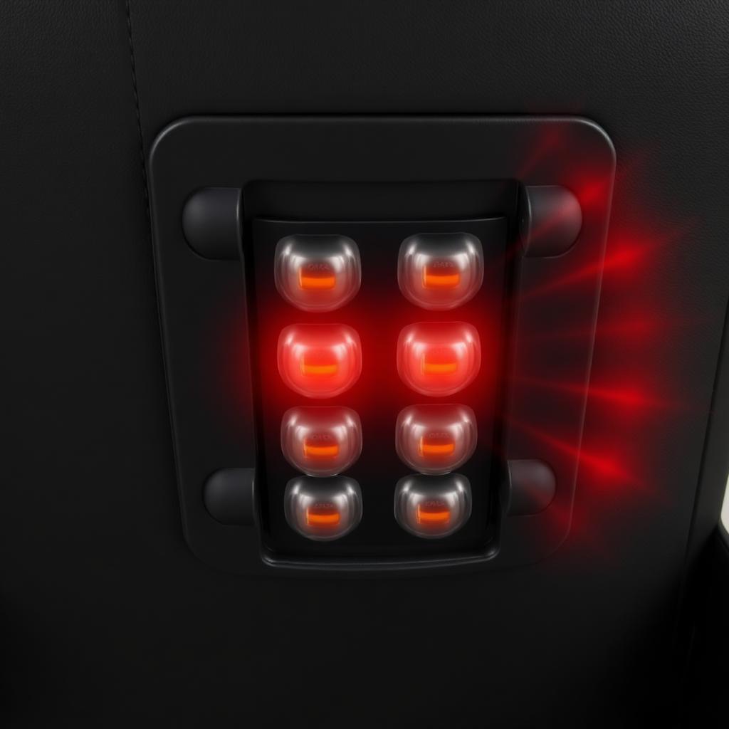 Shiatsu massage stoel met drukpunt technologie