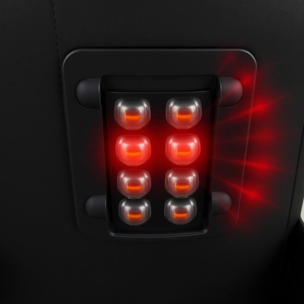Shiatsu massage stoel met drukpunt technologie