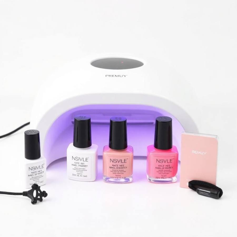 Premium Gel Manicure Starterset met Lamp + Polishes