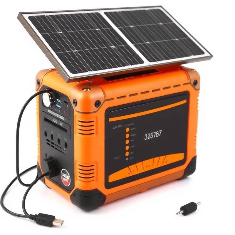 Compacte Solar Generator Power Bank voor Camping