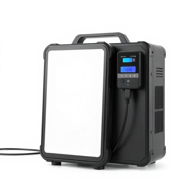 Groot Lithium Power Station met Display