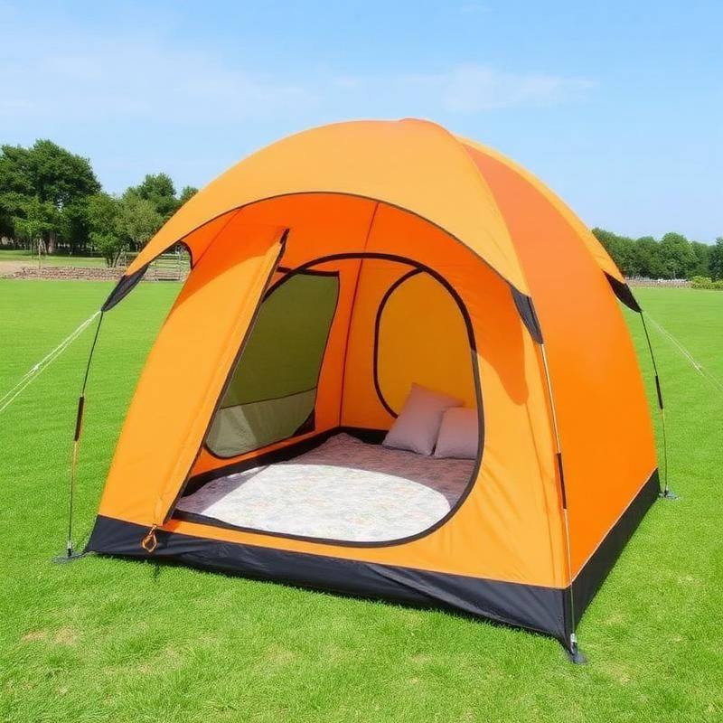Opblaasbare Koepeltent met Panoramaramen - Air Tent met Veel Licht
