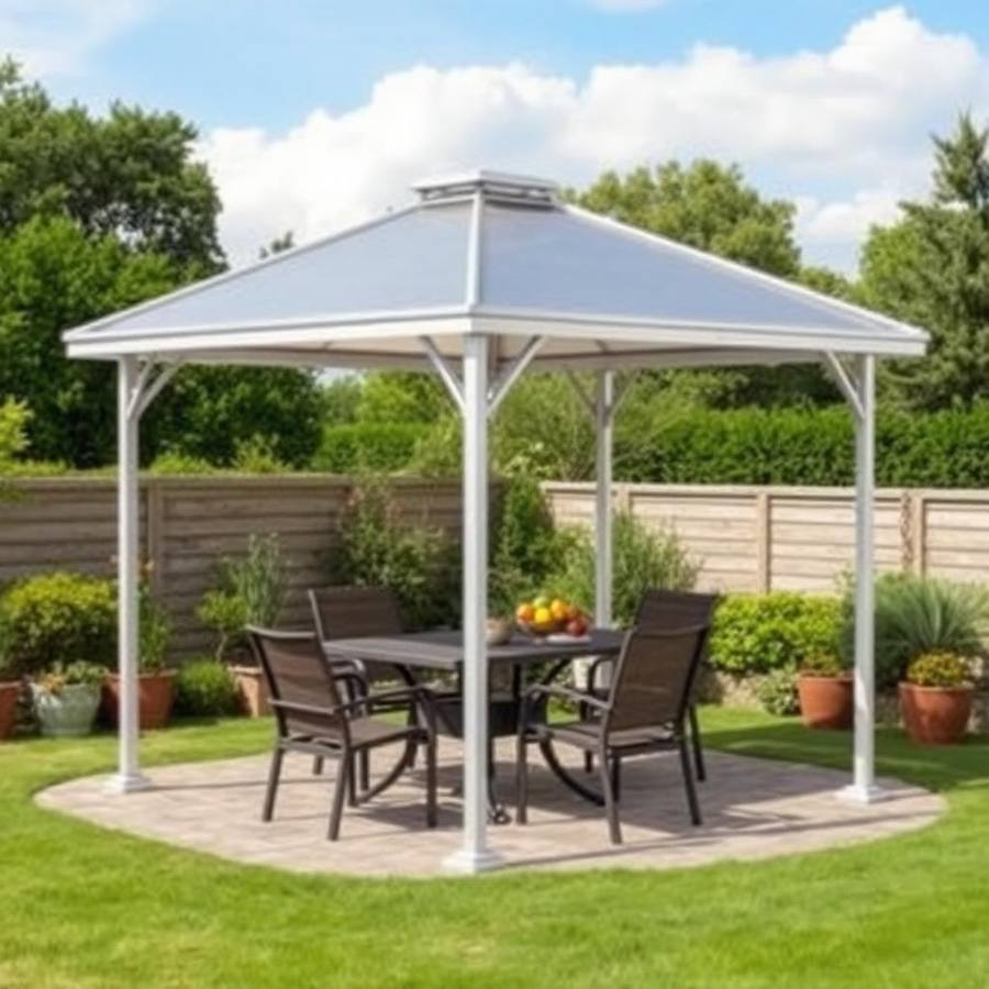 Modulaire Overkapping met Uitbreidbare Secties – Flexibele Terrasoverkapping voor Elke Tuin