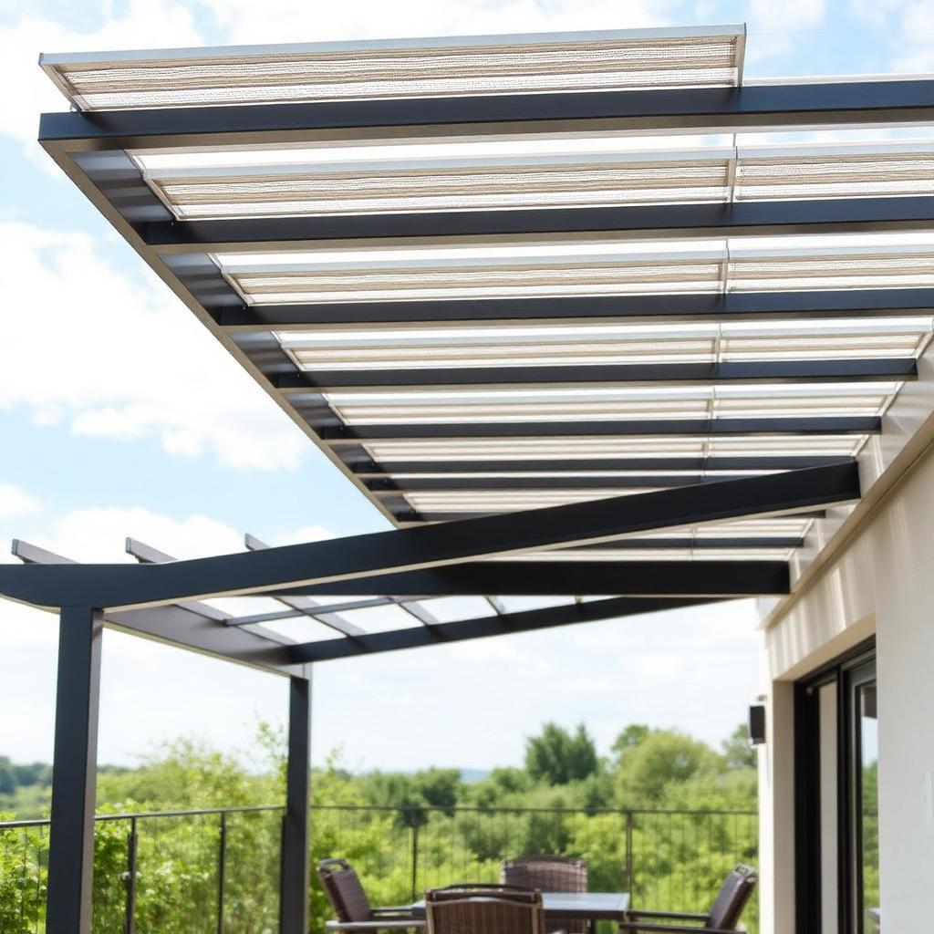 Houten Terrasoverkapping van Geïmpregneerd Douglashout – Natuurlijke Veranda met Karakter