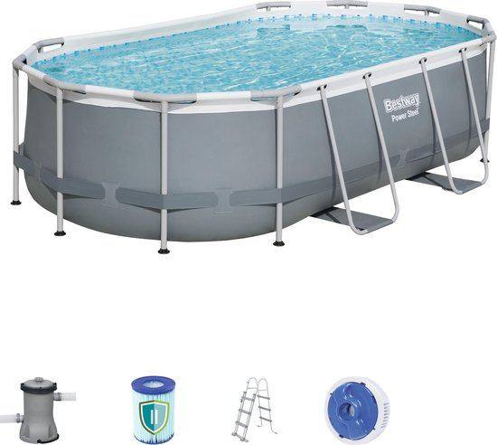 Intex Round Metal Frame Pool 366x76 cm