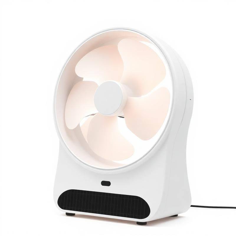 Modern Bladeloze Aircooler - Veilige Portable Luchtkoeler met Strak Design
