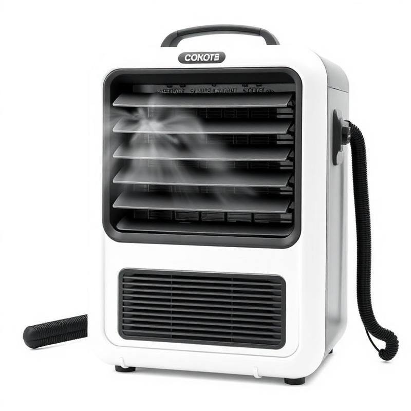 Oplaadbare Draadloze Aircooler - Portable Luchtkoeler met Accu voor Onderweg