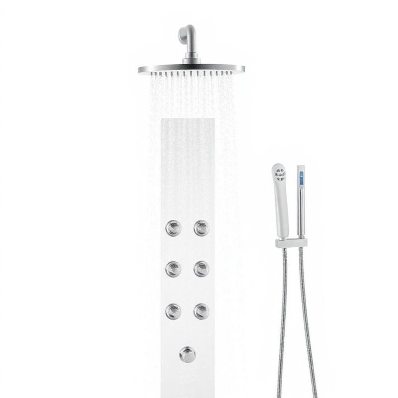 Doucheset met Body Jets en Handdouche - Douchepaneel met Massagefunctie