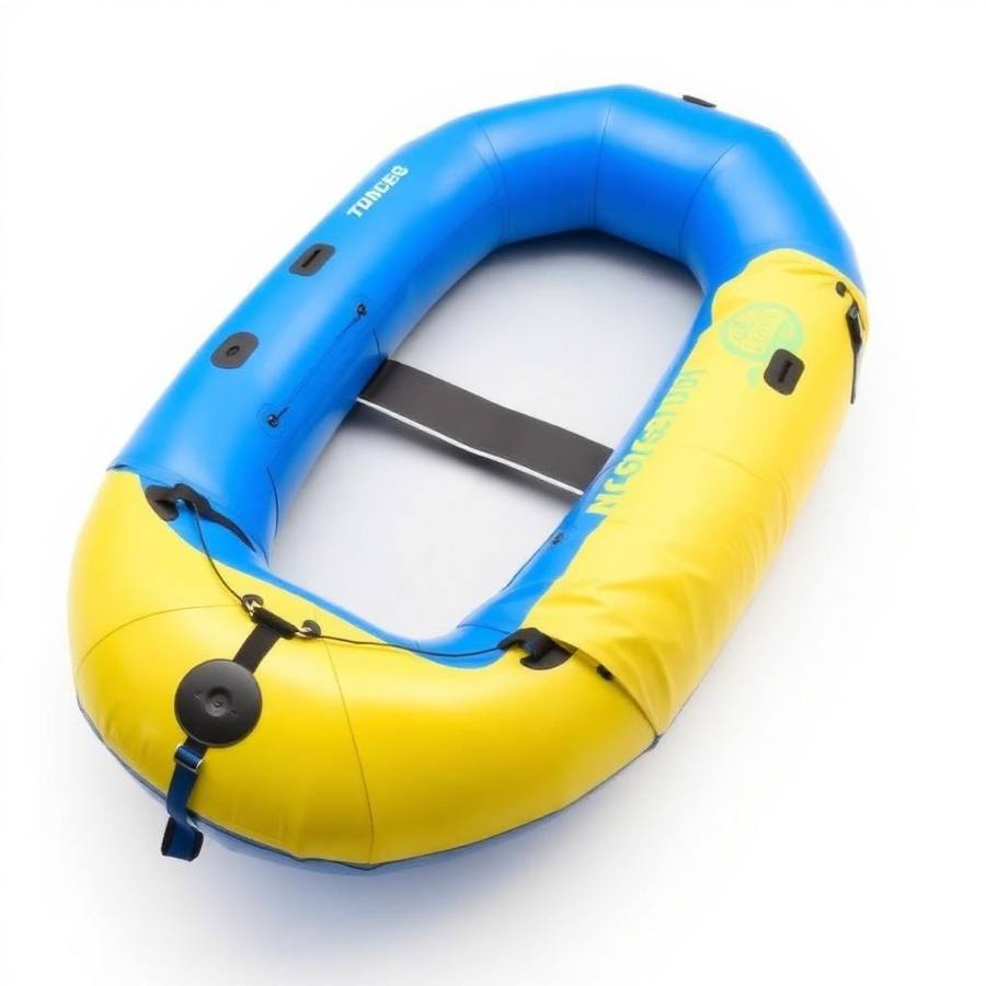 Compacte Eenpersoons Opblaasboot - Lichte Rubberboot voor Solo Avonturen