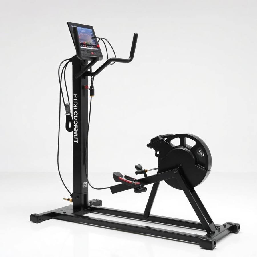 Verticale SkiErg Ergometer met Luchtweerstand – Commerciële Kwaliteit Cardio Trainer
