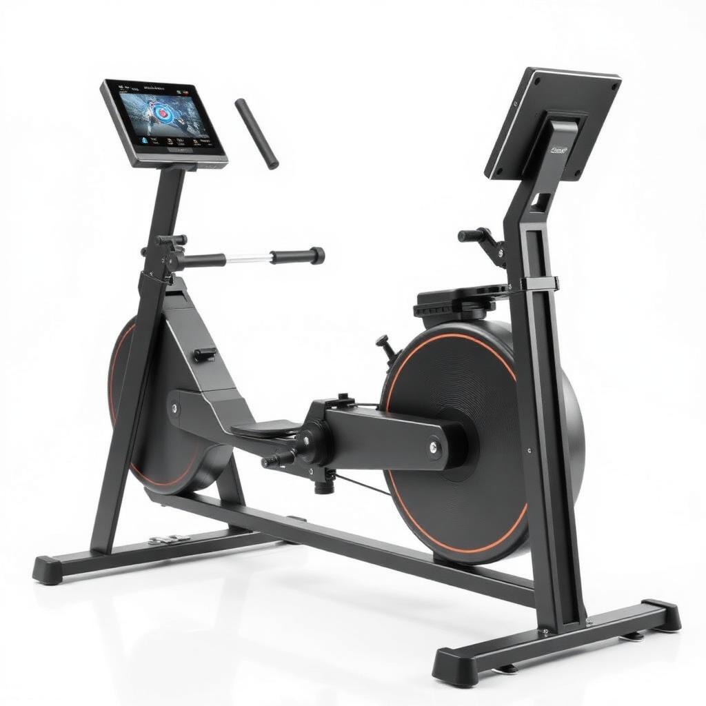 Hybride Ski-Row Combinatie Machine – Twee Trainingsmodi in Één Frame