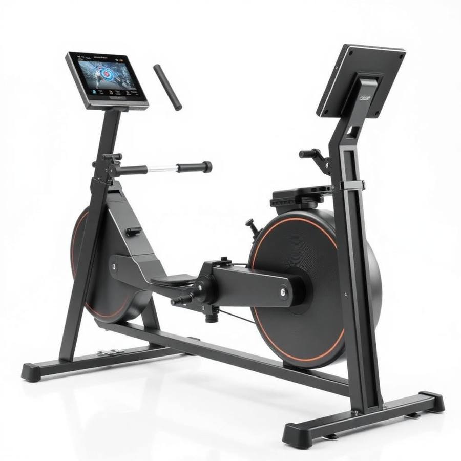 Hybride Ski-Row Combinatie Machine – Twee Trainingsmodi in Één Frame