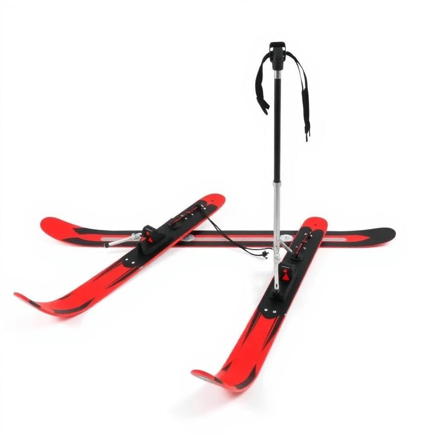 Compacte Cross-Country Ski Exerciser met Elastische Weerstand – Instapmodel