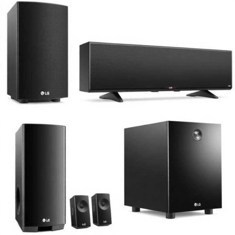 LG SP7Y 5.1 Soundbar Systeem