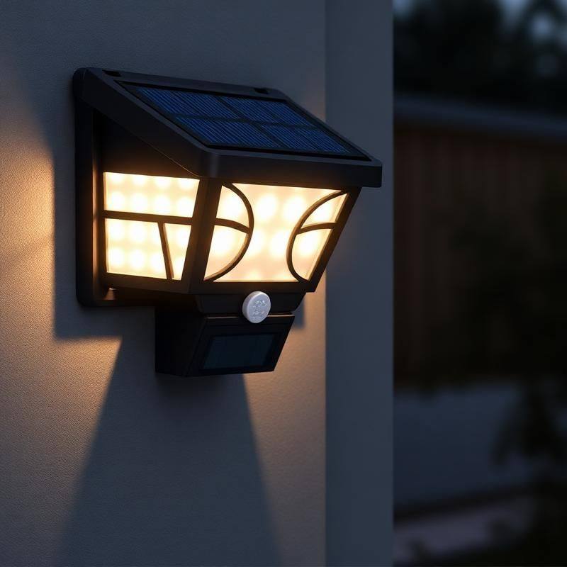 Ranex Arezzo Solar Buitenwandlamp