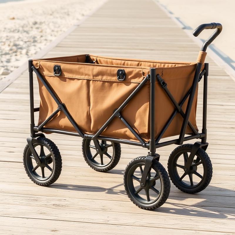 Outsunny Trekkar Bolderwagen