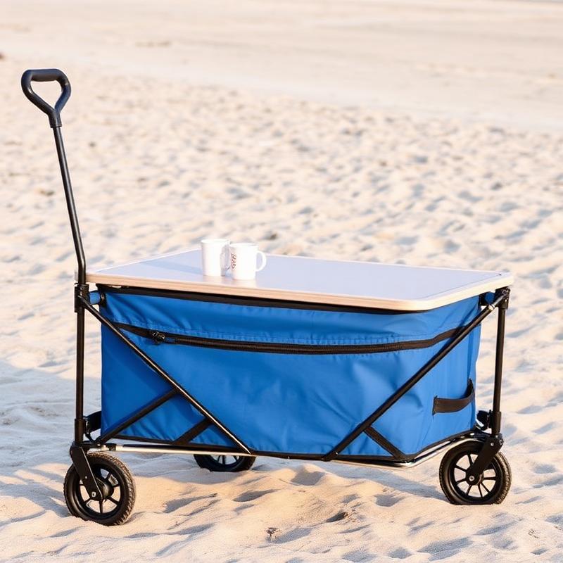 Homcom Strandwagen met Tafelblad