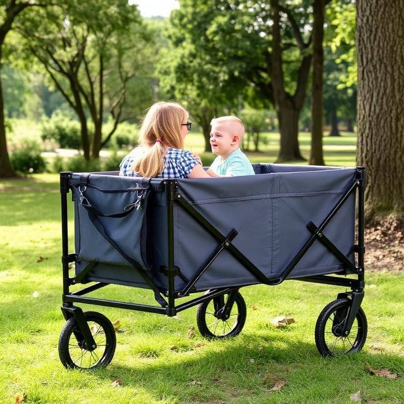 Umi Amazon Basics Foldable Wagon
