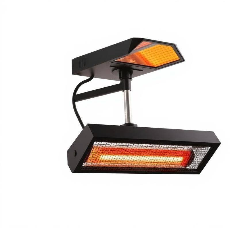 Hangende Infrarood Terrasverwarmer — Wand- of Plafondmodel voor Overkapping