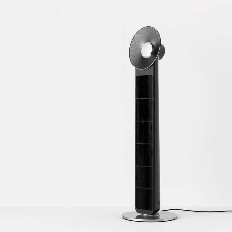 Bladeloze Torenventilator — Veilige en Fluisterstille Tower Fan met Modern Design