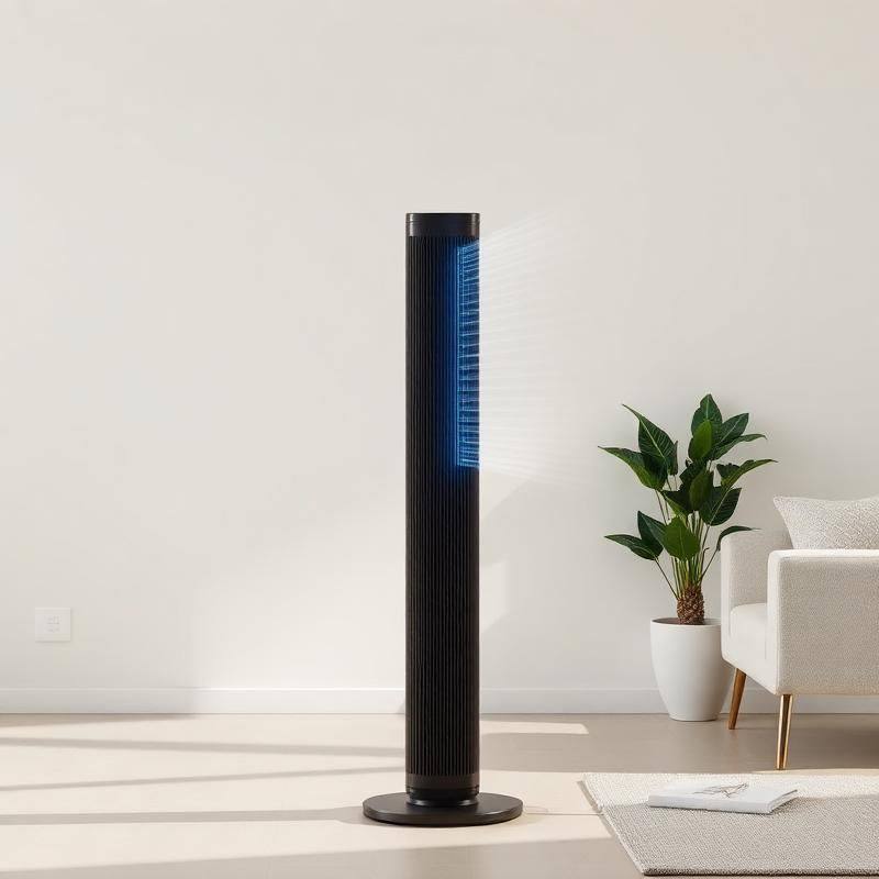 Krachtige Hoge Torenventilator — Robuuste Tower Fan met Sterke Luchtstroom voor Grote Ruimtes