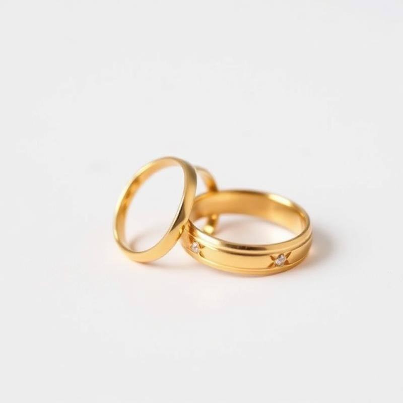 Klassieke Gouden Trouwringen Set voor Hem en Haar