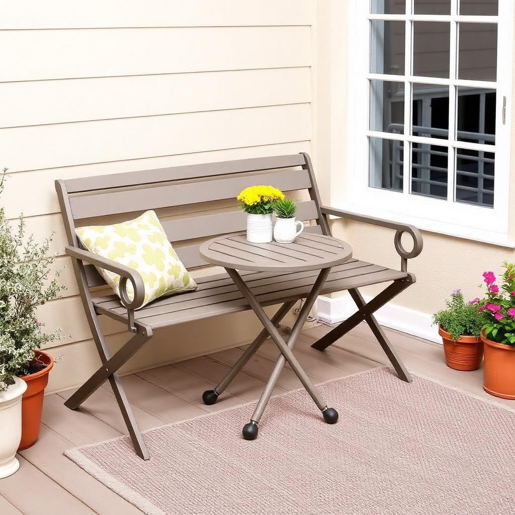 Modulaire Loungeset met Verstelbare Opstelling — Flexibele Tuinbank Set naar Wens