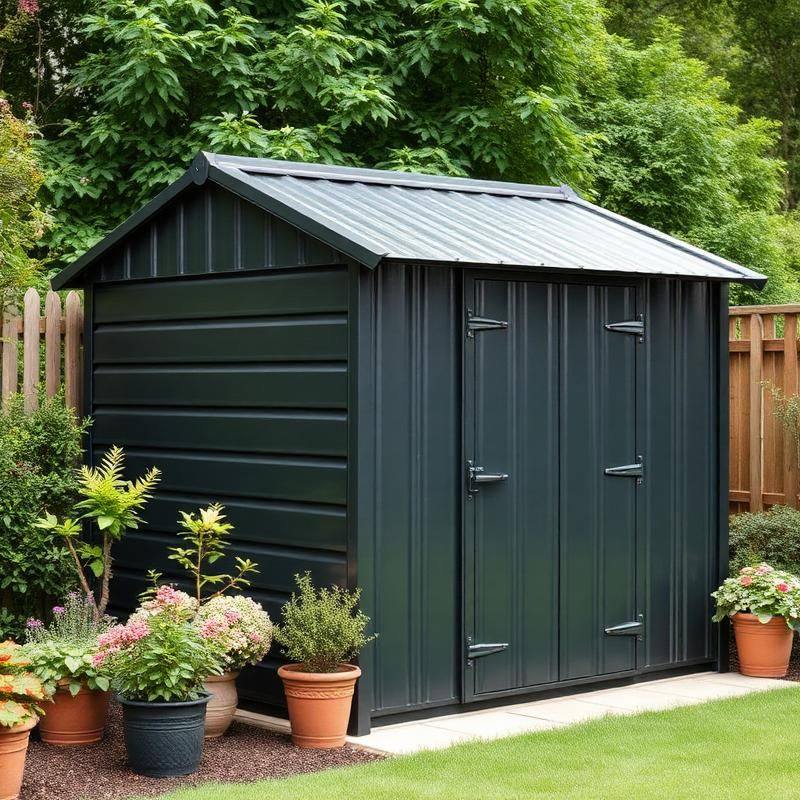 Forest Garden Overlap Pent Schuur 6x4