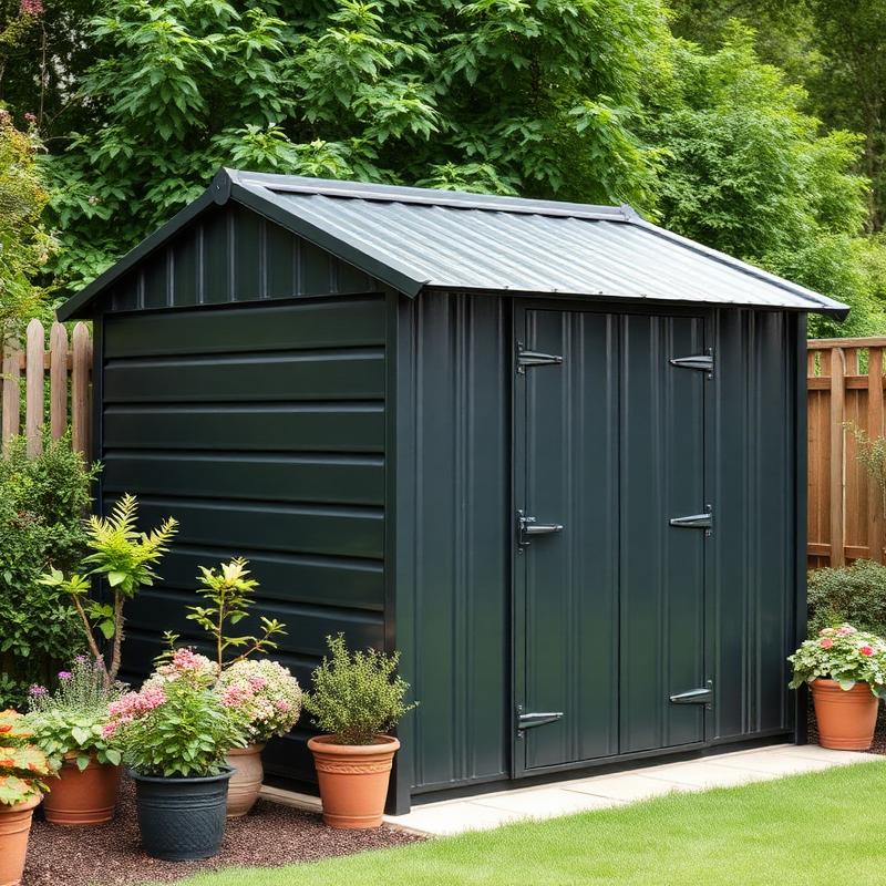 Forest Garden Overlap Pent Schuur 6x4