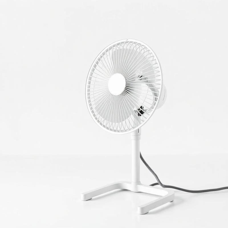 Oplaadbare Draadloze Ventilator — Draagbare Staande Ventilator met Accu